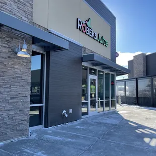 outside of store