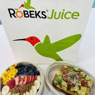 Açaí Bowl and Everything Avocado Toast