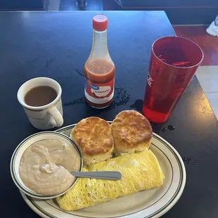 Great breakfast!! Western omelette