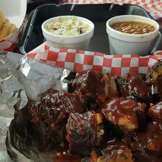 Pork Rib Tip Dinner Plate