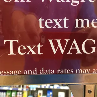 Customer service Personalized Attention Have questions? Text Wag!  #NOLA_Haiku #Walgreens #TextWag #Pharmacy #UptownNOLA