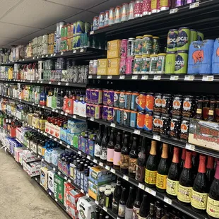 Huge beer selection
