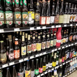 Big beer bottles