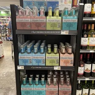 Decent selection of Fever Tree... the best tonic &amp; club soda on the market!