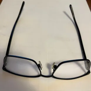 These are my new reading glasses.