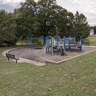 Playground at Robert J Riggs Jr Park, Tulsa