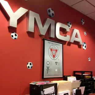 Stowe YMCA front desk :)