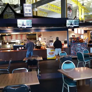 One of the nicest hockey rink snackbars