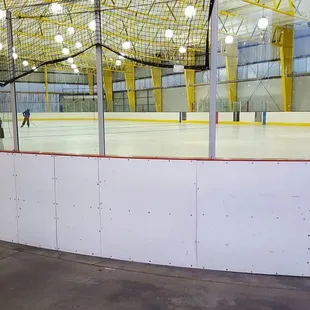 (Sort of) Outdoor roller hockey rink.