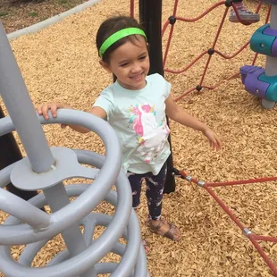 Loving the playground