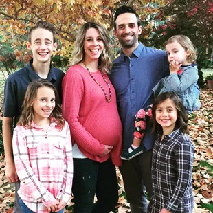 The Pauline family. One more on the way.