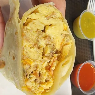 Machaca Burrito