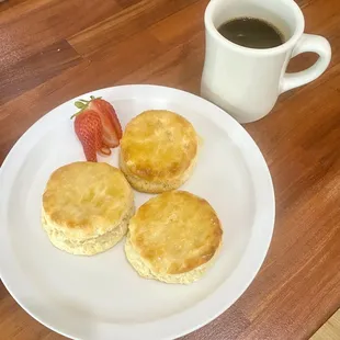 Honey buttered biscuits!