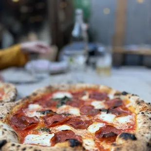 Lunch in Williamsburg, Brooklyn w Anki and John. Post 'Blackout' premier. 3/24