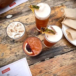 Cocktails: The Rug, Gold Rollie, A$AP Julio ($15 ea)