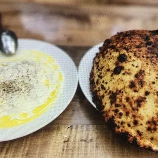 Stracciatella with Bread