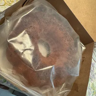 A whole bumbucha Huge Heavy Rum cake on the very bottom!!!