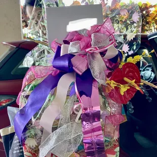 Gift basket for mother's birthday