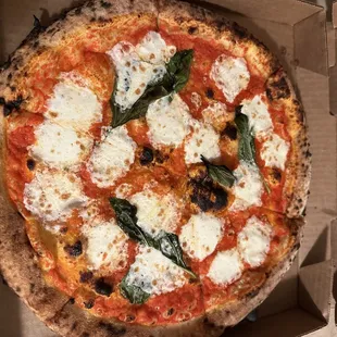 Margherita pizza