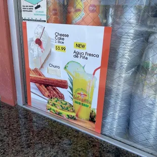 a menu for a mexican restaurant