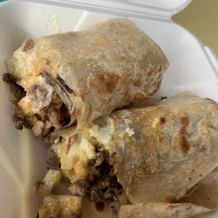 Uh yeah not good or close to the photo of their #10. RTS Burrito