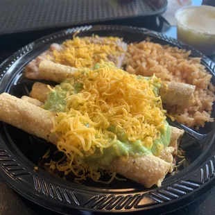 #24 taquito plate