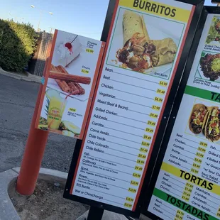 California Burrito is $10.99. It's huge!