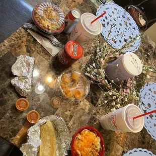 Lunch of deliciousness