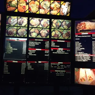 Drive Thru Menu. Si.