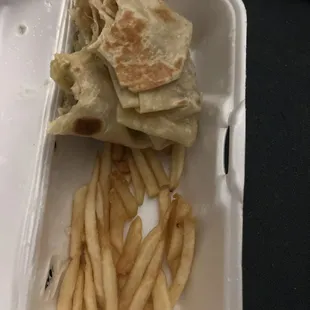 Burrito &amp; Fries
