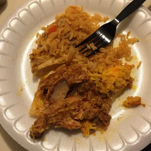 Wow the meat is no Bueno and I had to toss it.