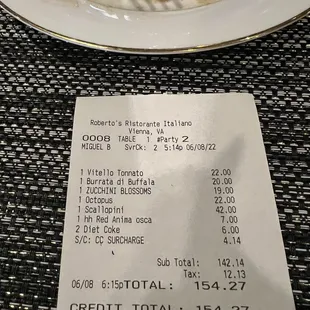 Check with credit card surcharge