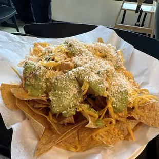 Chips and guacamole