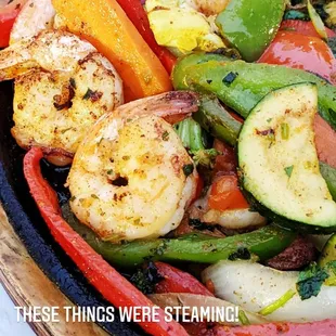 Shrimp Fajitas