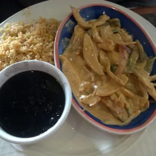 Rajitas Poblanas