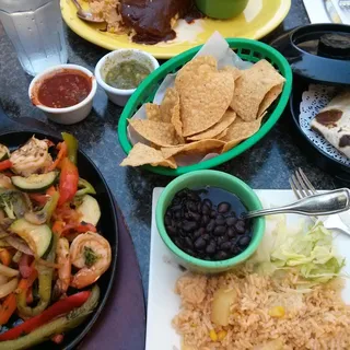 Shrimp Fajitas