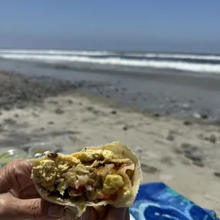 Breakfast burrito