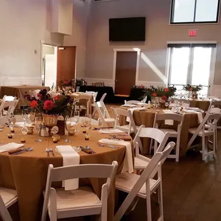 Full-service catering provides linens napkins rentals bartending plates everything they helped out from start to finish