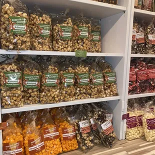 a variety of gourmet