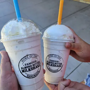 Cookie Dough Milkshakes