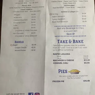 The take out lasagna is the bomb!!! Also got the chili but havnt tried yet