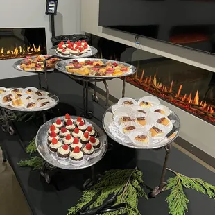 Assorted Mini Sweets..
individual desserts