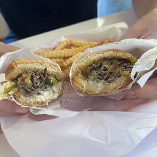 Philly cheesesteak