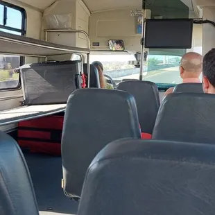 Shuttle back to the airport