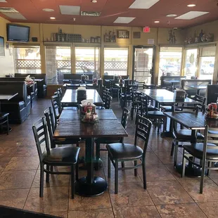 This is the main dining area.