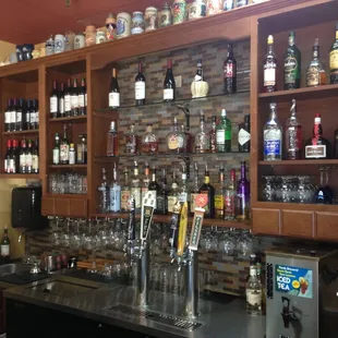 New Bar with 12 beers on tap.