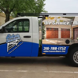 This is one of our trucks and usually is on residential installs.