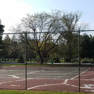 tennis courts