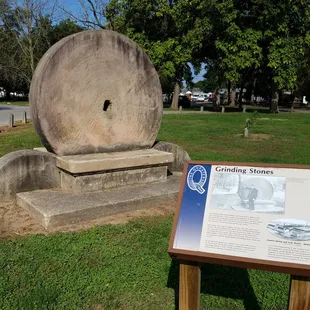 Grinding Stone display