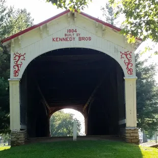 Longwood Covered Bridge 1884